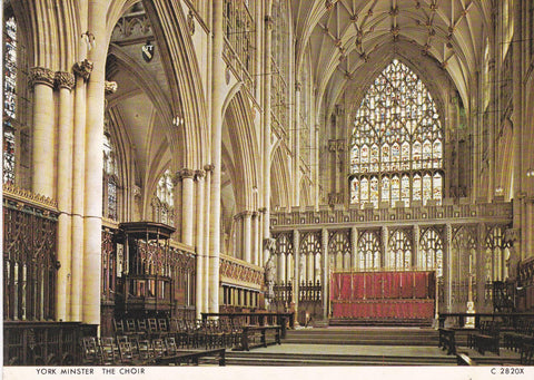 POSTAL B6209: GRAN BRETAÑA: CAPILLA YORK MINSTER