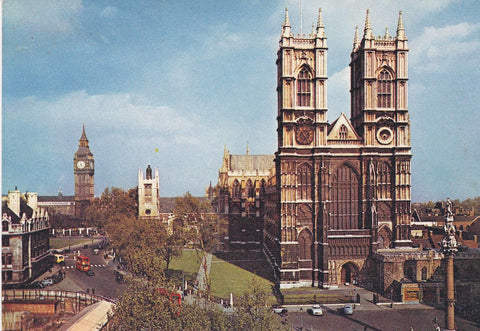 POSTAL B6211: LONDRES: WESTMINSTER ABBEY