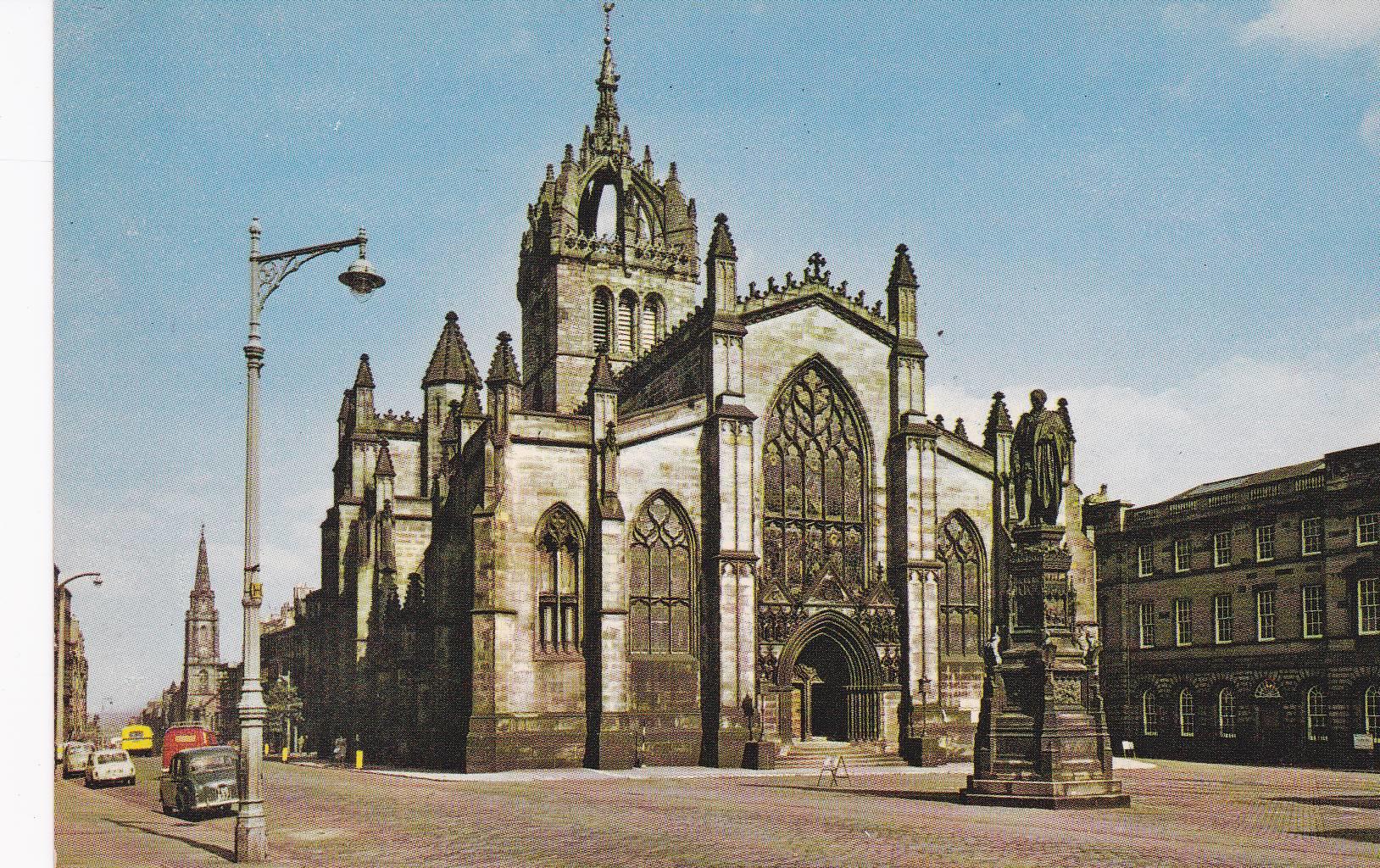 POSTAL B6212: EDIMBURGO: CATEDRAL ST. GILES