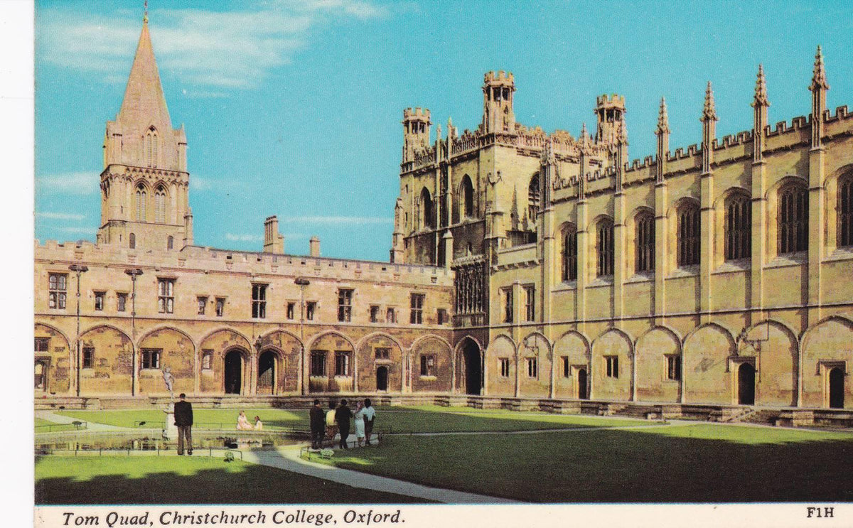 POSTAL B6215: OXFORD: TOM QUAD CHRISTCHURCH COLLEGE