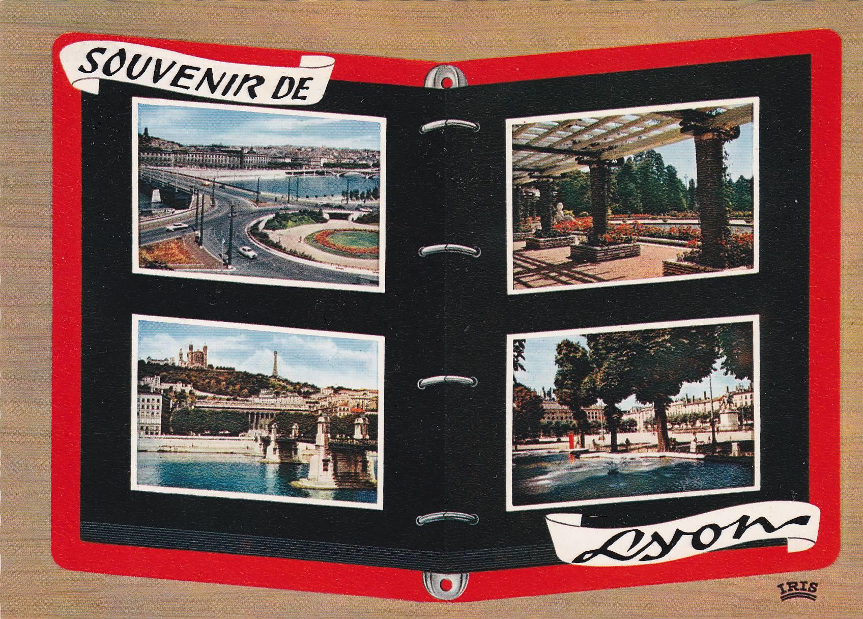 POSTAL B6216: LYON: DIVERSOS ASPECTOS