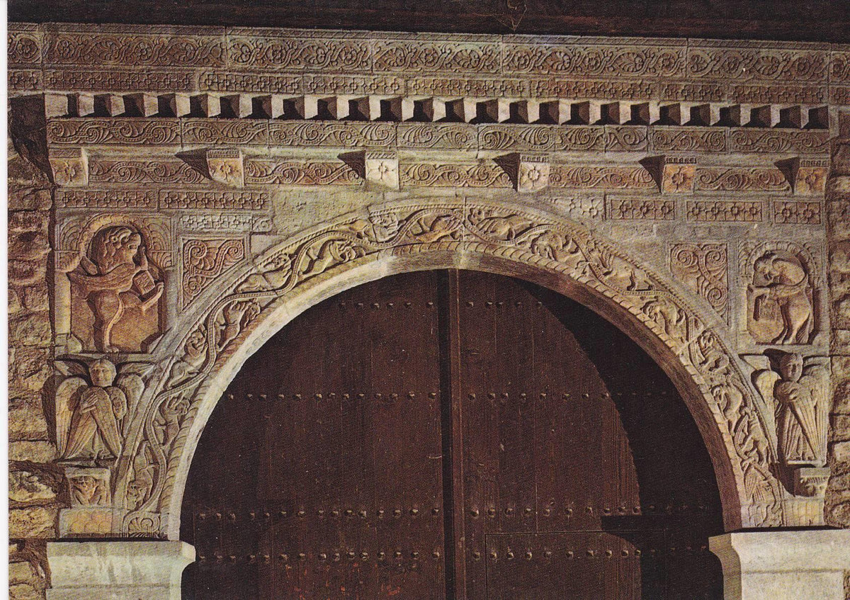 POSTAL B6223: SAINT MICHEL DE CUXA: DETALLE CONVENTO