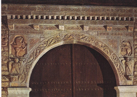 POSTAL B6223: SAINT MICHEL DE CUXA: DETALLE CONVENTO