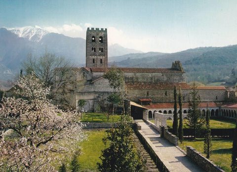 POSTAL B6224: SAINT MICHEL DE CUXA: VISTA EXTERIOR