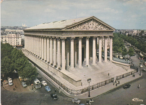 POSTAL B6228: PARIS: LA MADELEINE