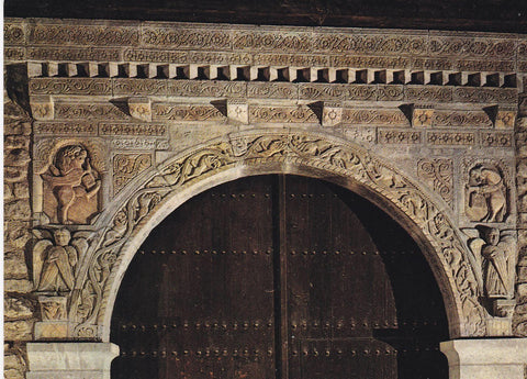 POSTAL B6229: SAINT MICHEL DE CUXA: DETALLE CONVENTO