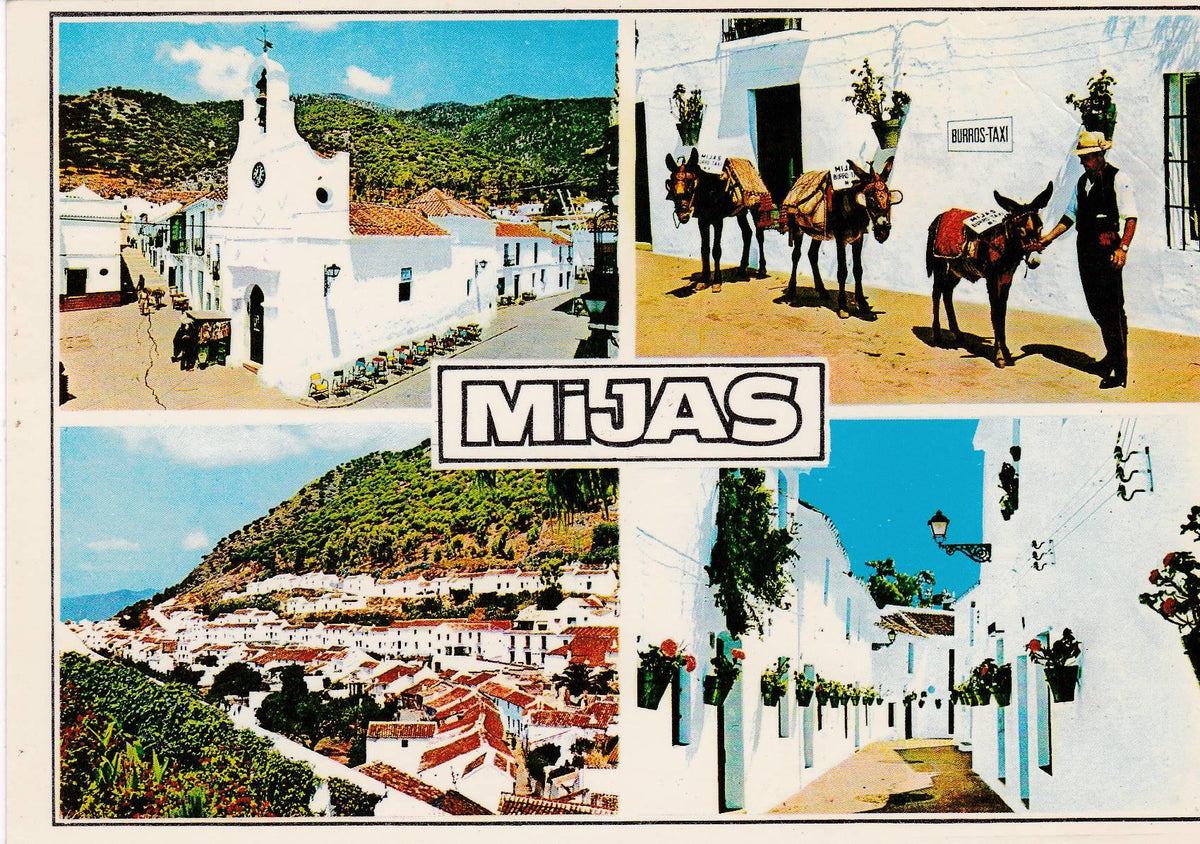 POSTAL B6235: COSTA DEL SOL: MIJAS