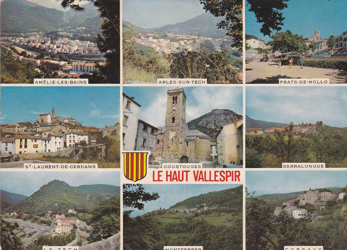 POSTAL B6264: LE ROUSSILLON: HAUT VALLESPIR
