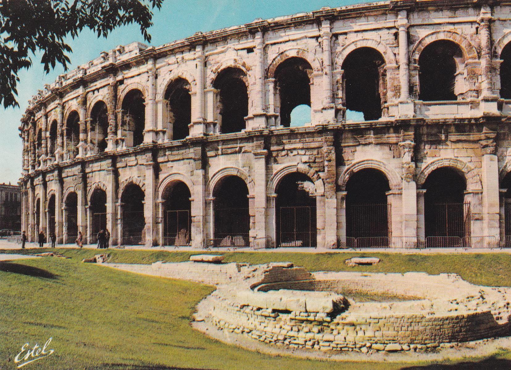 POSTAL B6267: FRANCIA: NIMES