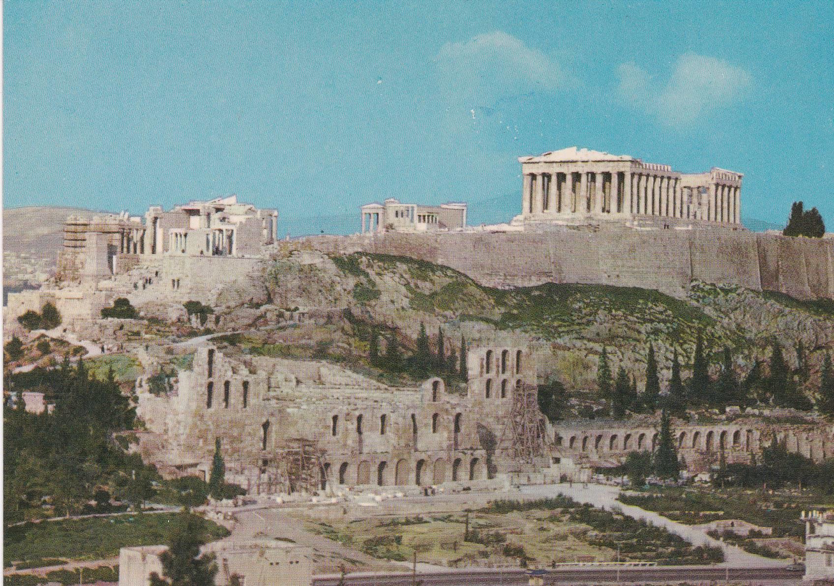 POSTAL B6283: ATENAS: ACROPOLIS