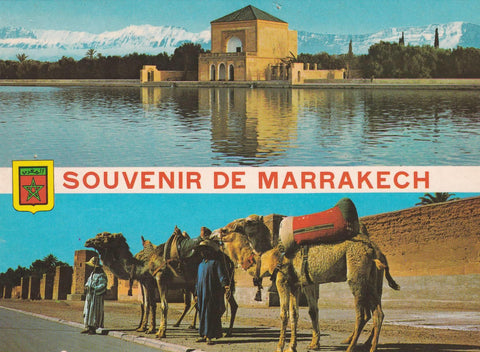 POSTAL B6285: MARRAKECH: LA MENARA