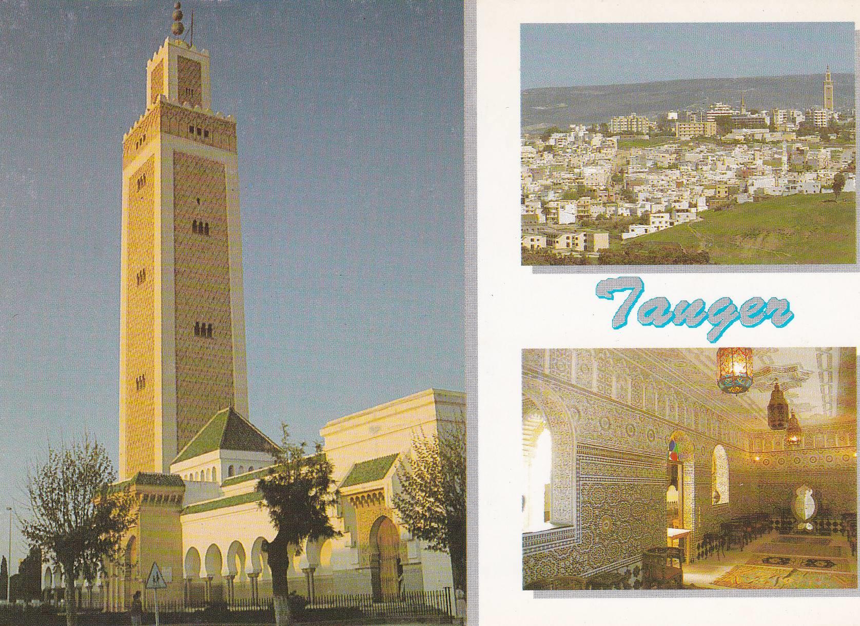 POSTAL B6286: TANGER: LA MOSQUEE HASSAN II