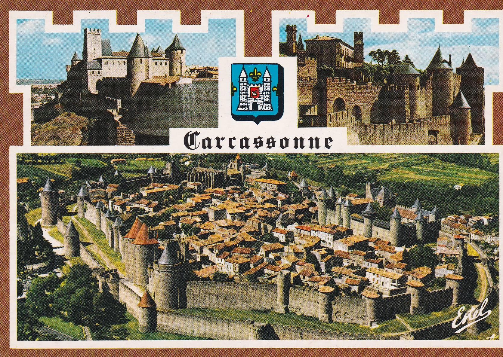POSTAL B6287: CARCASSONE: DIVERSOS ASPECTOS