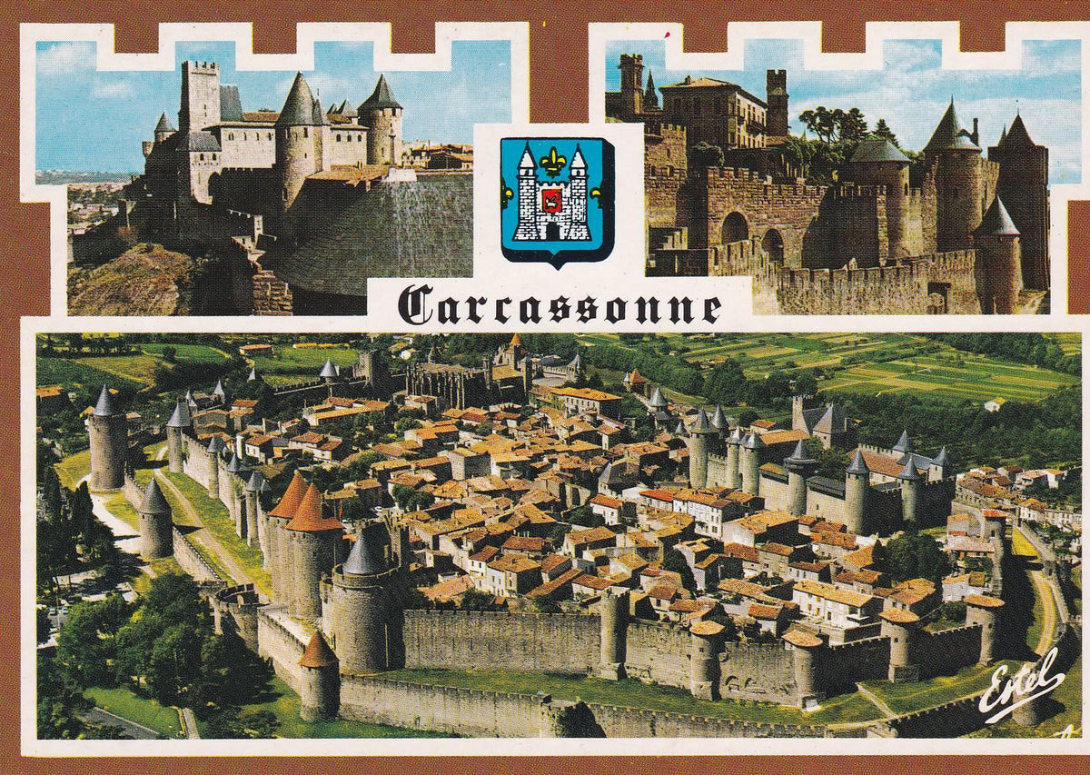 POSTAL B6287: CARCASSONE: DIVERSOS ASPECTOS