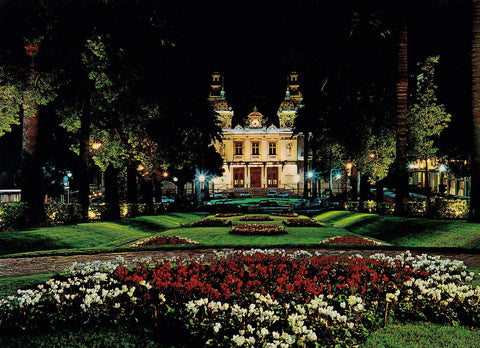 POSTAL B6289: MONTECARLO: JARDINES DEL CASINO