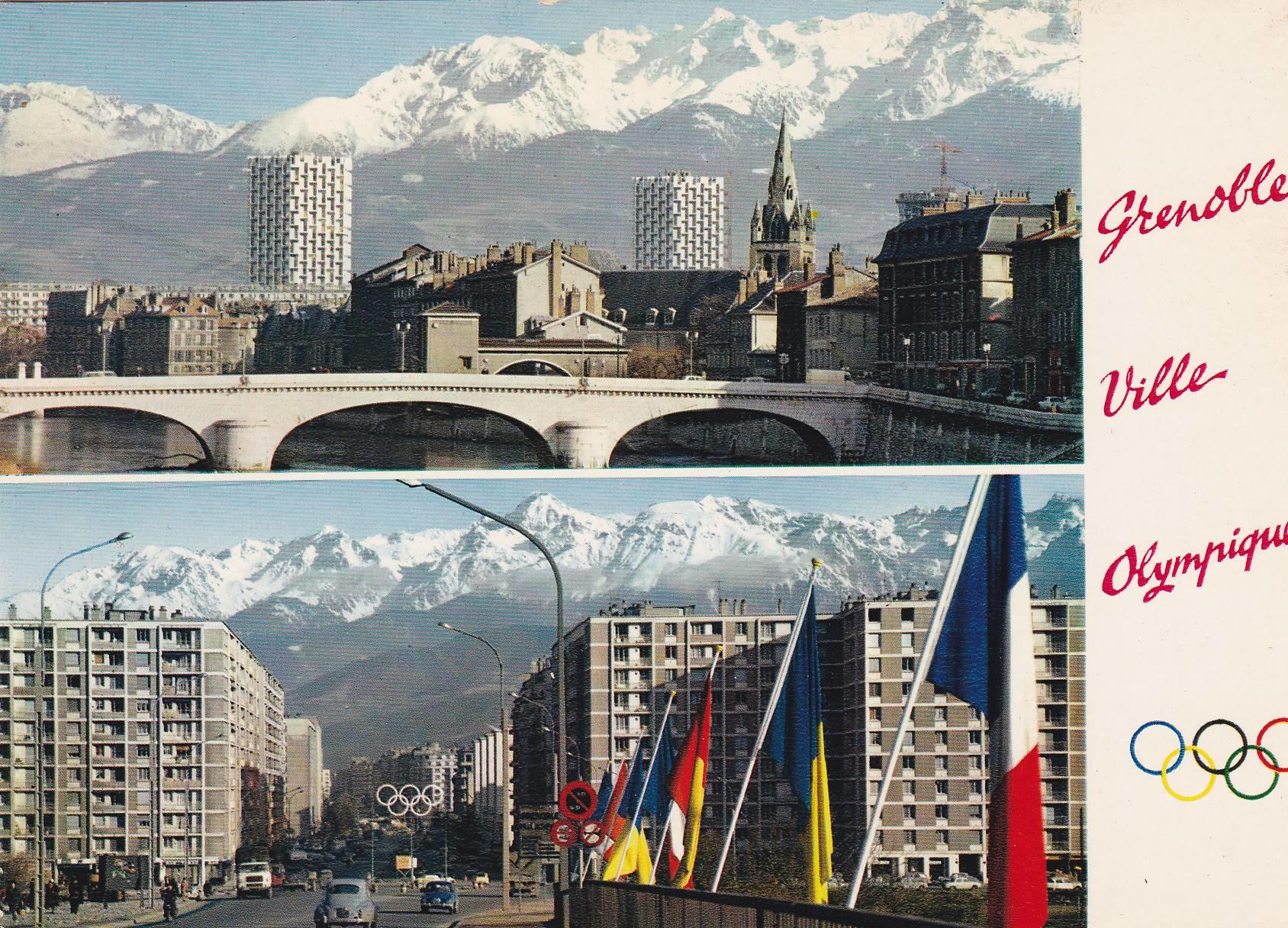 POSTAL B6294: GRENOBLE: VILLA OLIMPICA