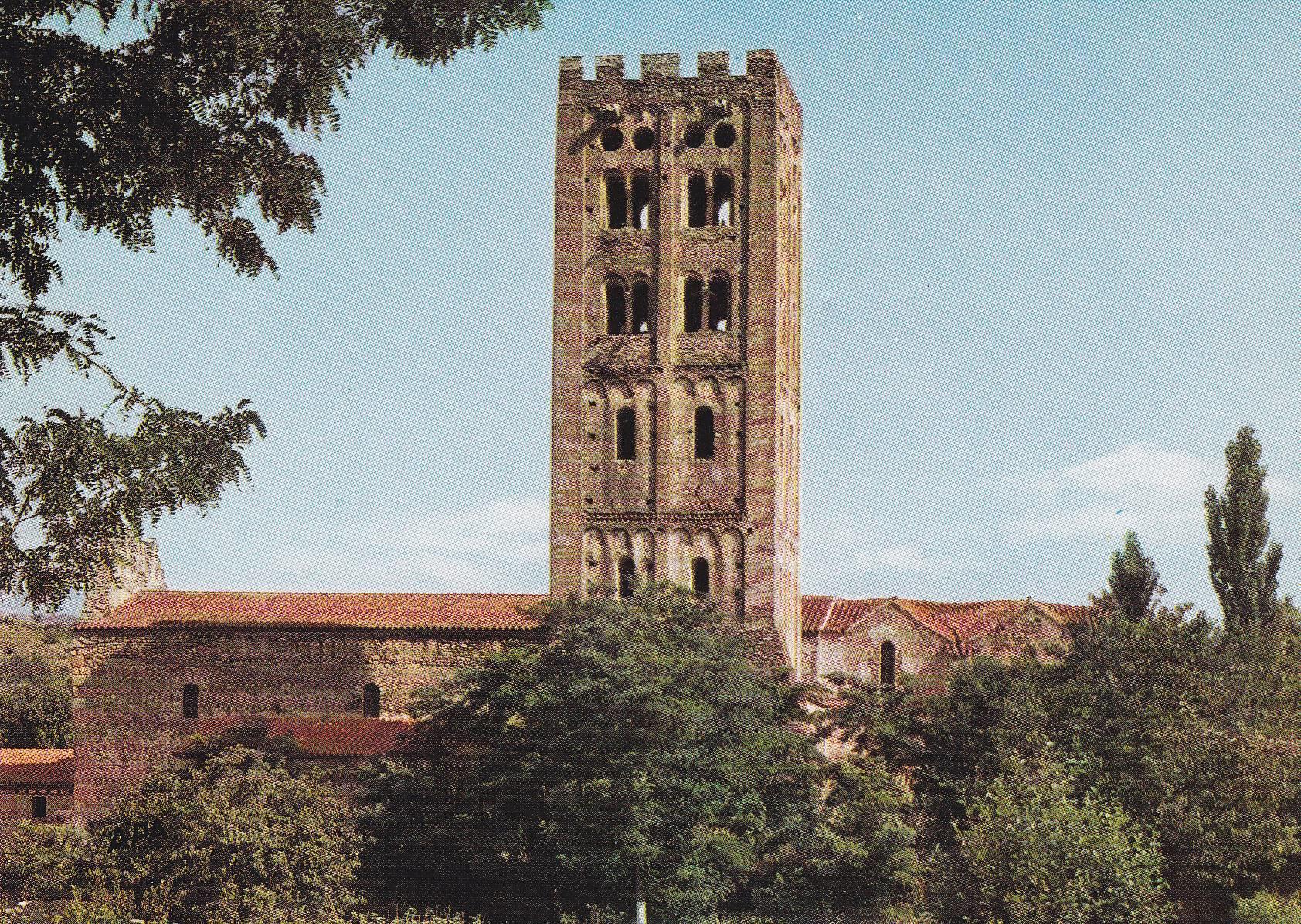 POSTAL B6298: SAINT MICHEL DE CUXA: ABADIA