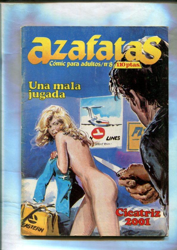 Azafatas numero 08 (numerado 1 en trasera)