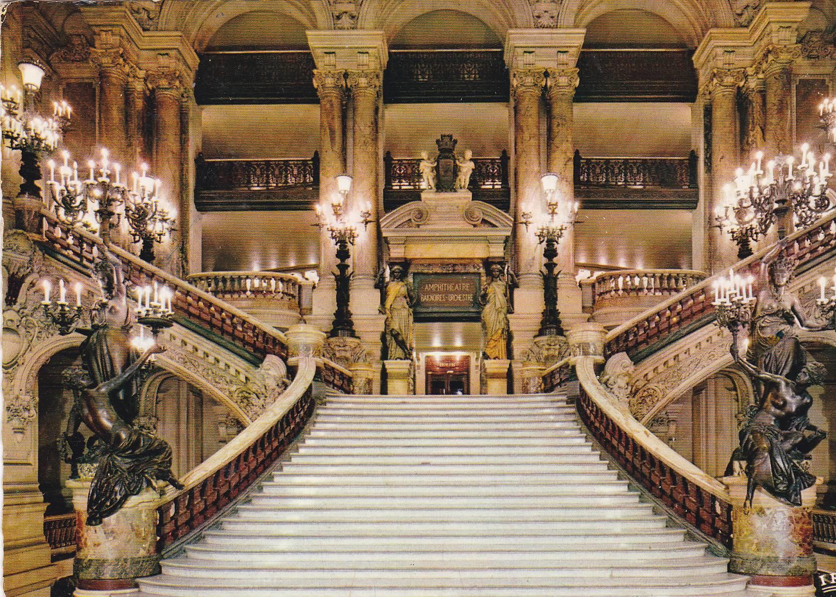 POSTAL B6304: PARIS: TEATRO DE LA OPERA