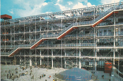 POSTAL B6311: CENTRO NACIONAL DE ARTE GEORGES POMPIDOU