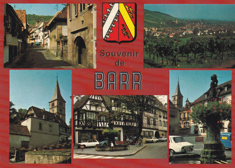 POSTAL B6312: FRANCIA: BARR. EN GENERAL