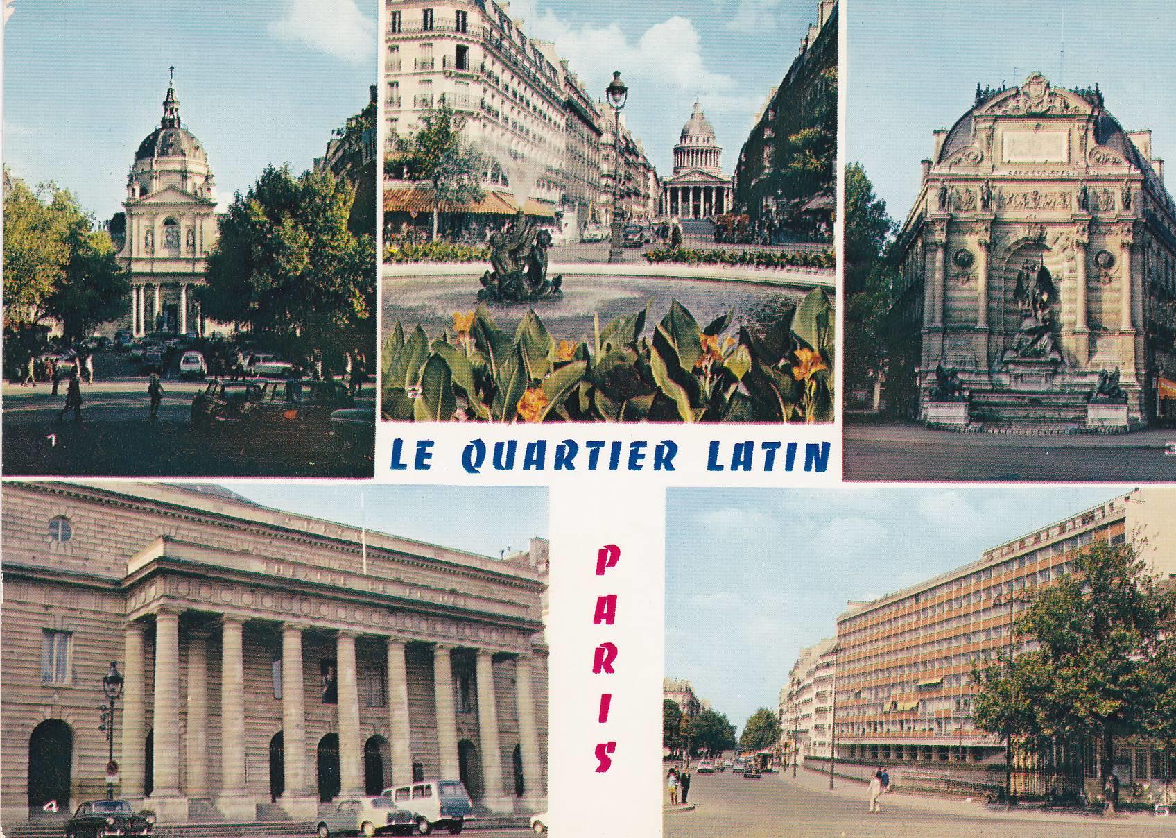 POSTAL B6313: PARIS: DIVERSOS ASPECTOS