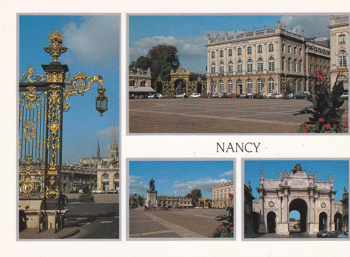 POSTAL B6315: FRANCIA: NANCY. DIVERSOS ASPECTOS