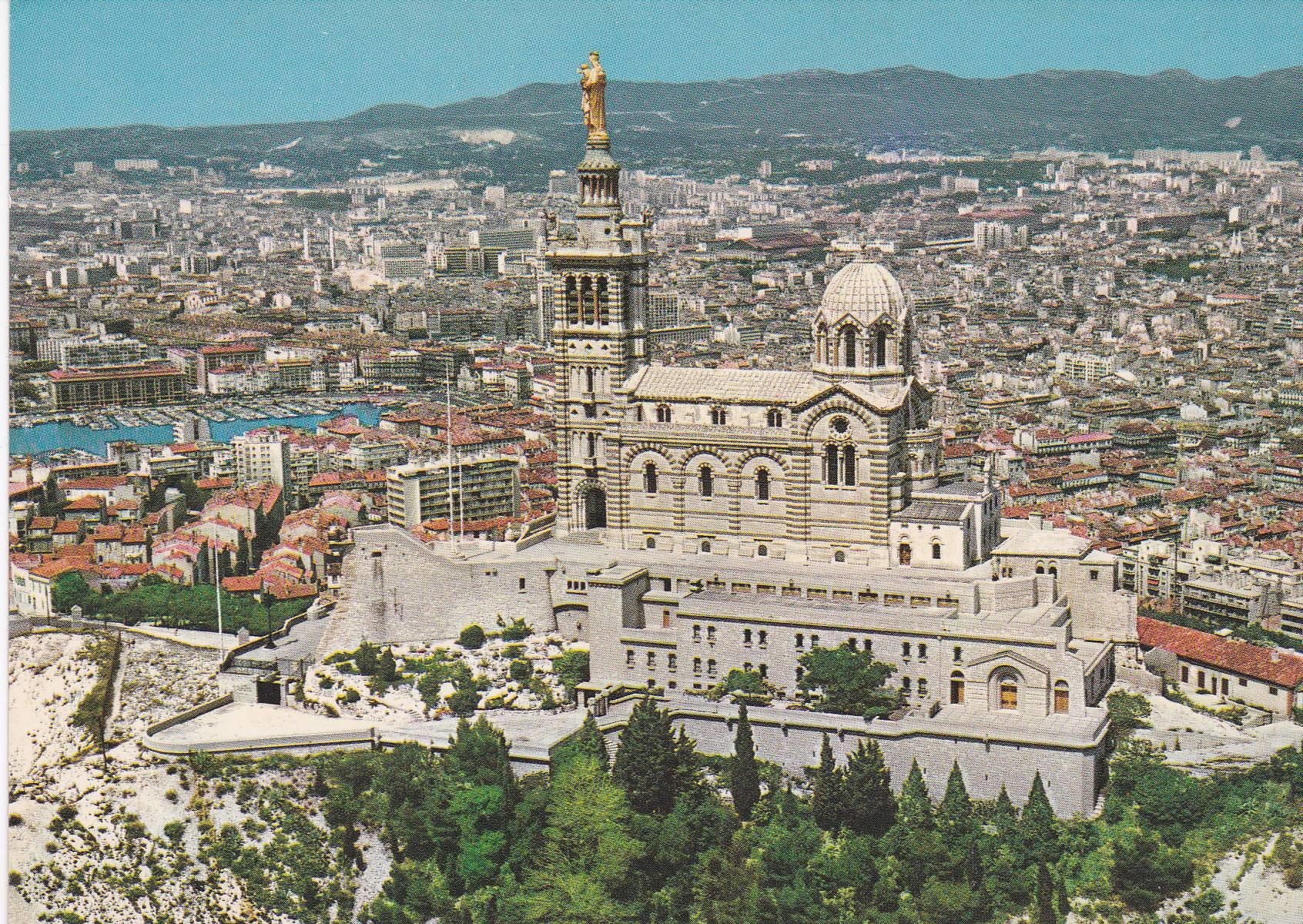 POSTAL B6317: MARSELLA: BASILICA DE NOTRE DAME DE LA GARDE