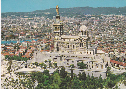POSTAL B6317: MARSELLA: BASILICA DE NOTRE DAME DE LA GARDE