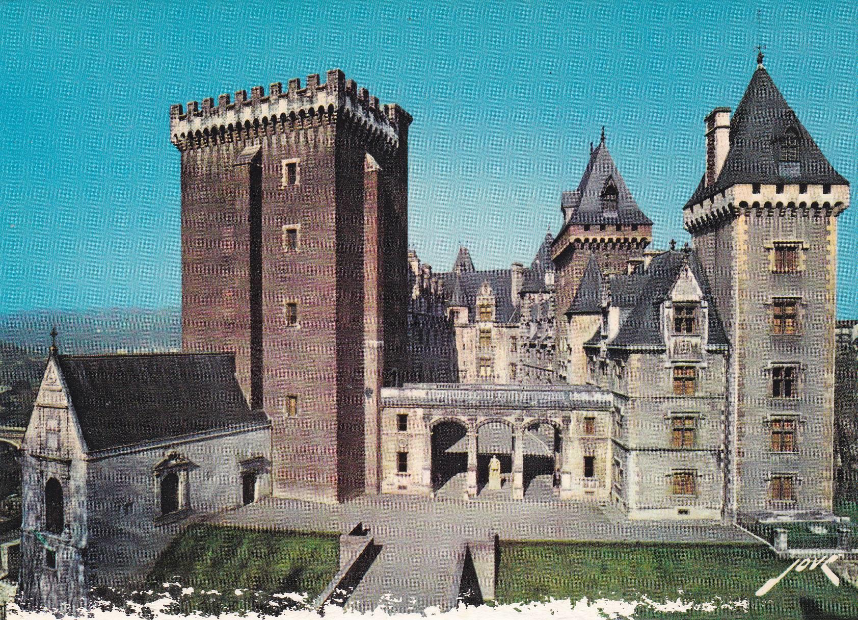 POSTAL B6327: PAU: CASTILLO COEUR D HONNEUR