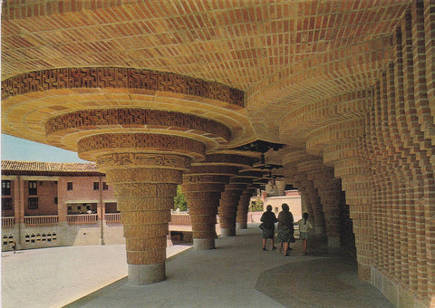 POSTAL B6335: HUESCA: TORRECIUDAD. ATRIO DEL SANTUARIO