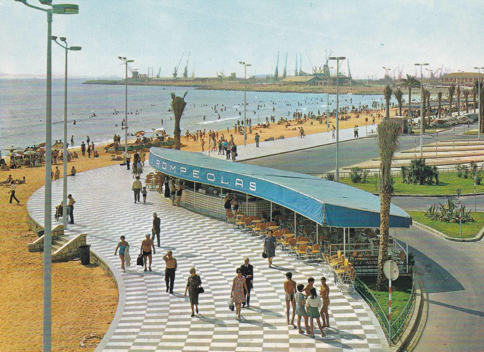 POSTAL B6348: ALICANTE: PLAYA POSTIGUET
