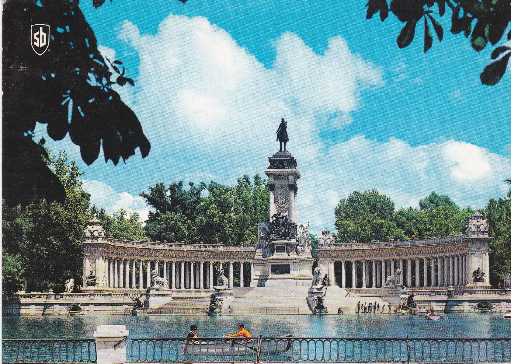POSTAL B6356: MADRID: EL RETIRO
