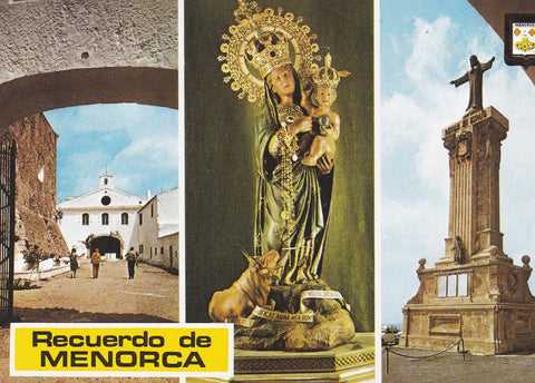 POSTAL B6361: ISLA DE MENORCA: MONTE TORO