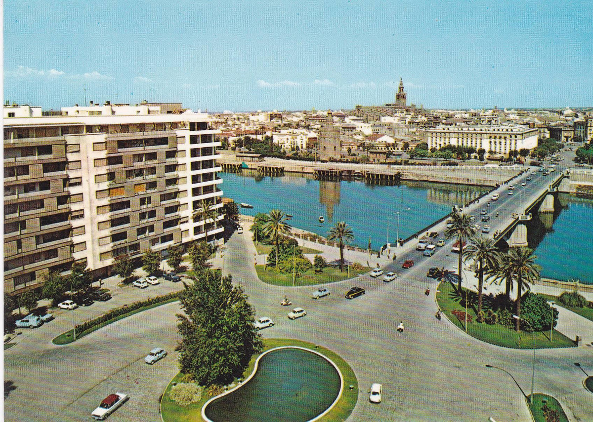 POSTAL B6364: SEVILLA: PUENTE DE SAN TELMO