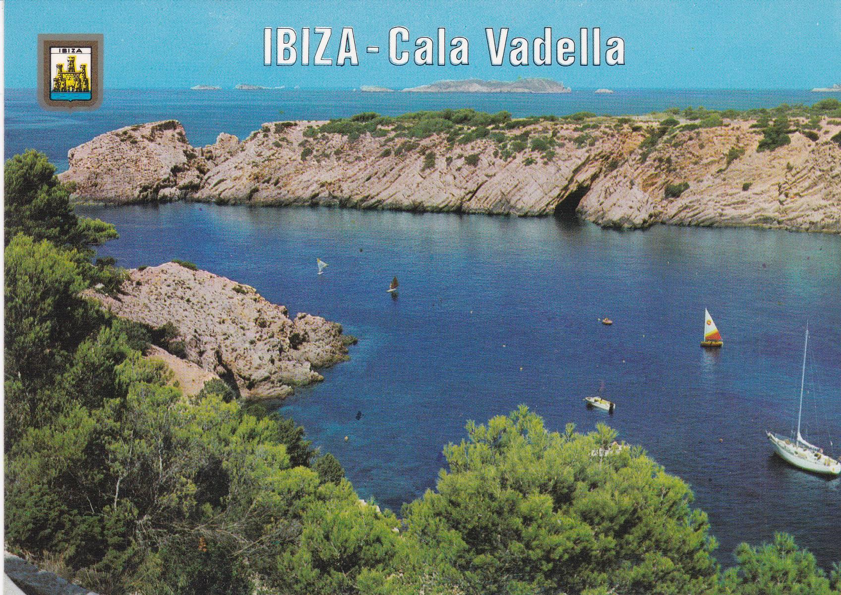 POSTAL B6367: IBIZA: CALA VADELLA