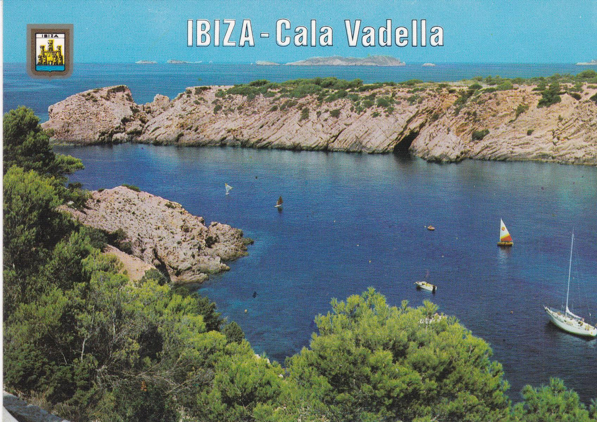 POSTAL B6367: IBIZA: CALA VADELLA