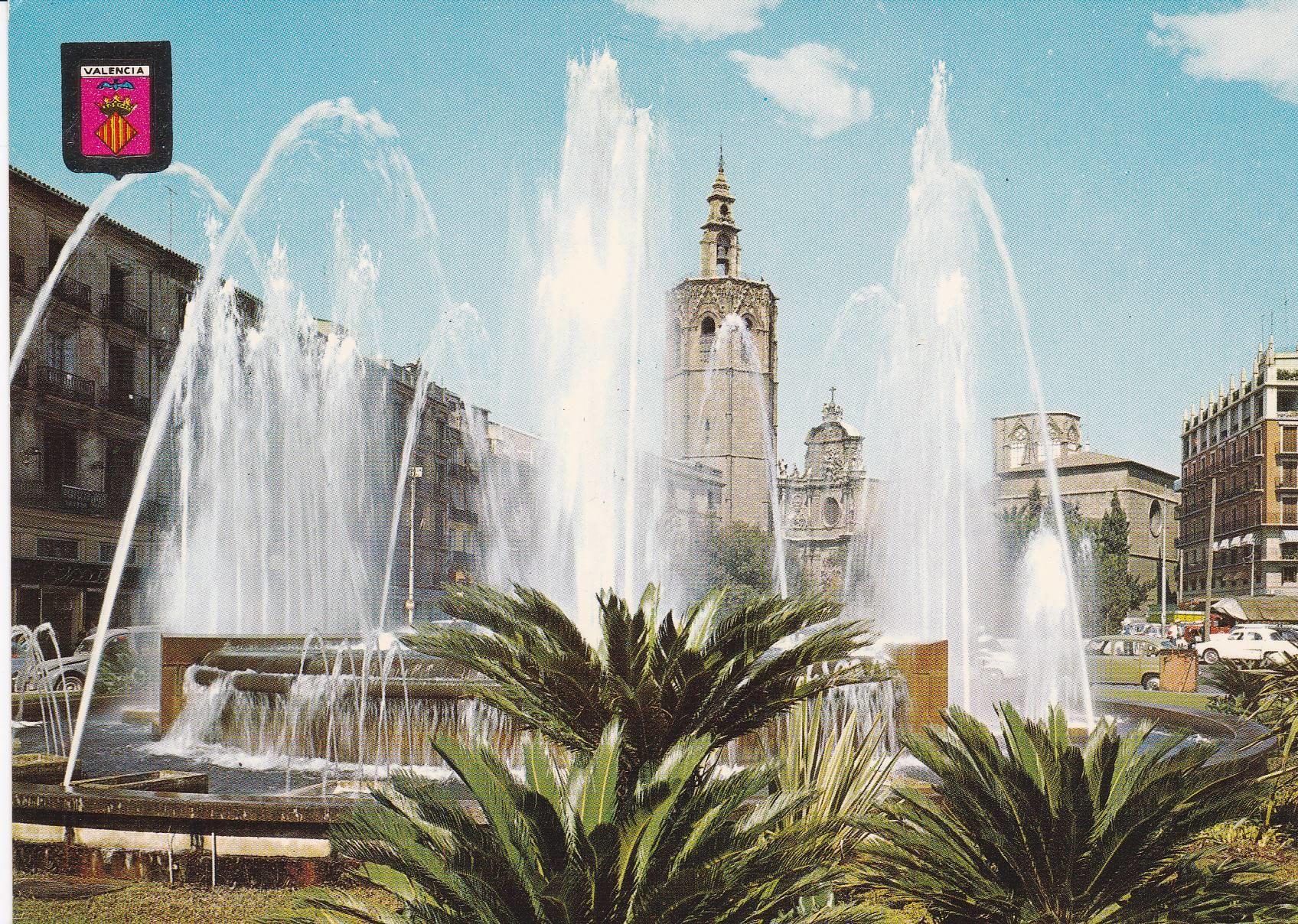 POSTAL B6372: VALENCIA: PLAZA DE LA REINA