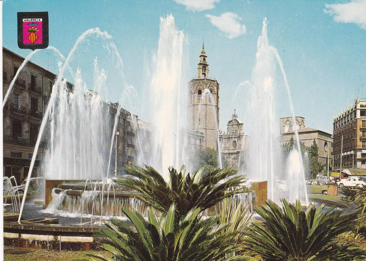 POSTAL B6372: VALENCIA: PLAZA DE LA REINA