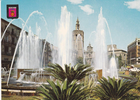 POSTAL B6372: VALENCIA: PLAZA DE LA REINA