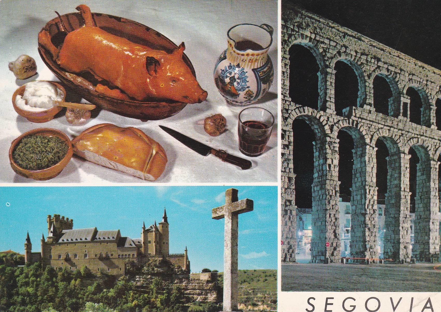 POSTAL B6374: SEGOVIA: DIFERENTES ASPECTOS