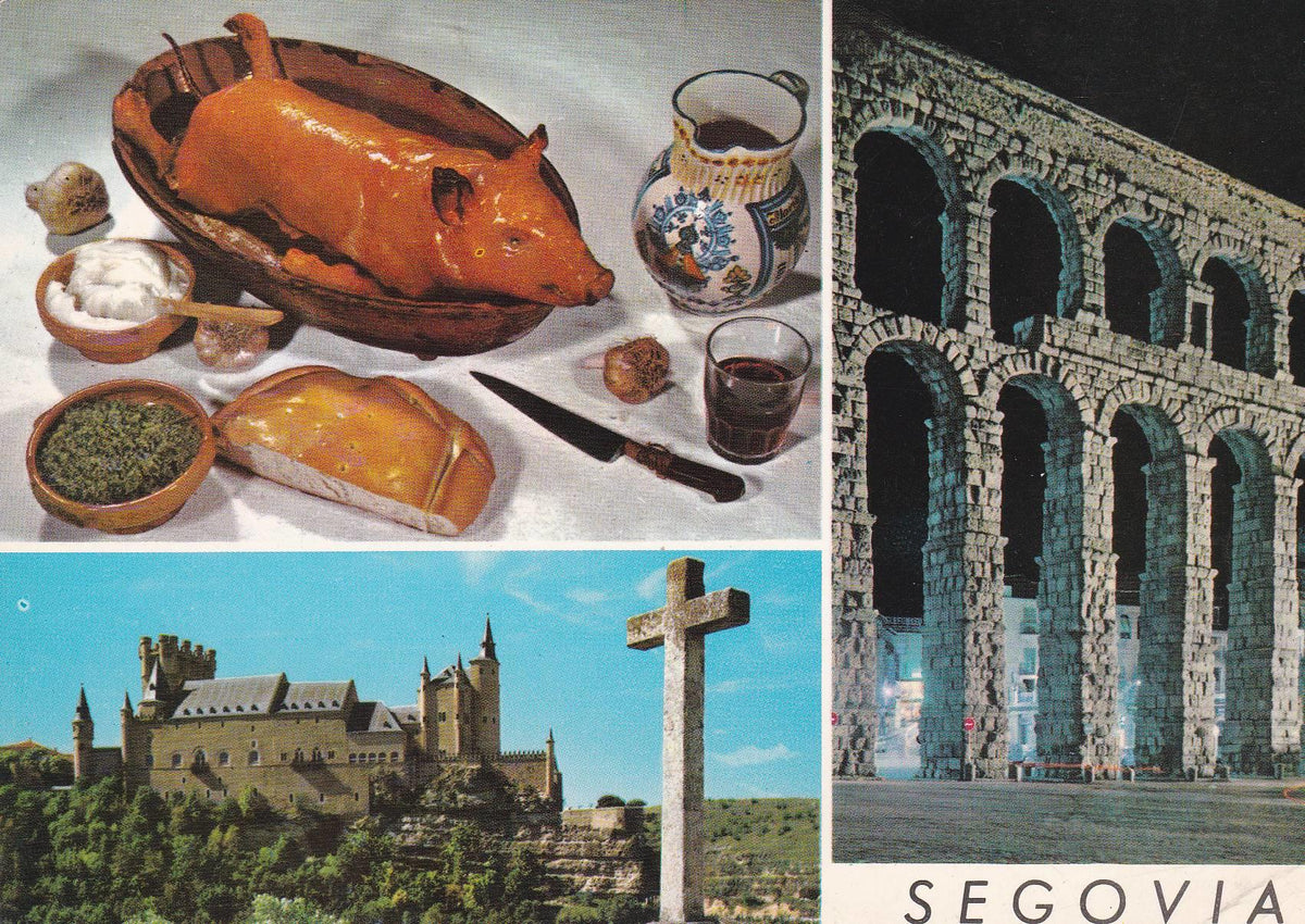 POSTAL B6374: SEGOVIA: DIFERENTES ASPECTOS