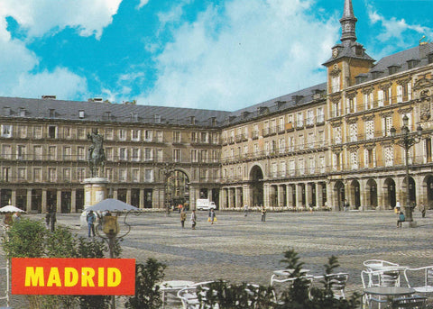 POSTAL B6381: MADRID: PLAZA MAYOR