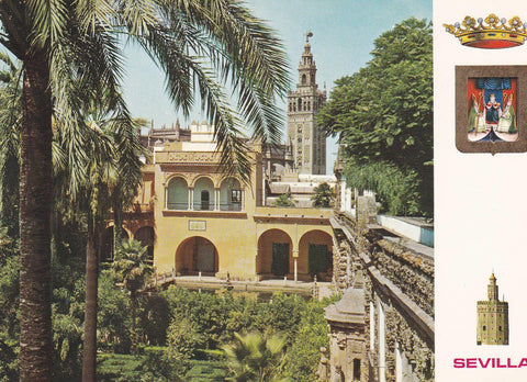 POSTAL B6388: SEVILLA: LA GIRALDA