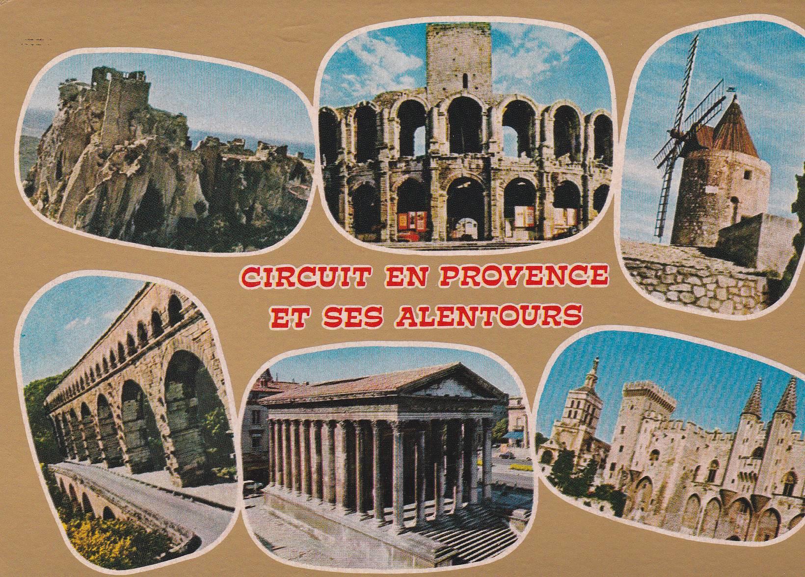 POSTAL B6395: CIRCUITO DE PROVENZA: DIFERENTES ASPECTOS