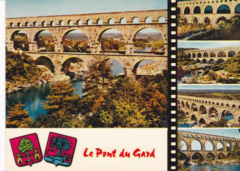 POSTAL: B6396: LE PONT DU GARD. FRANCIA