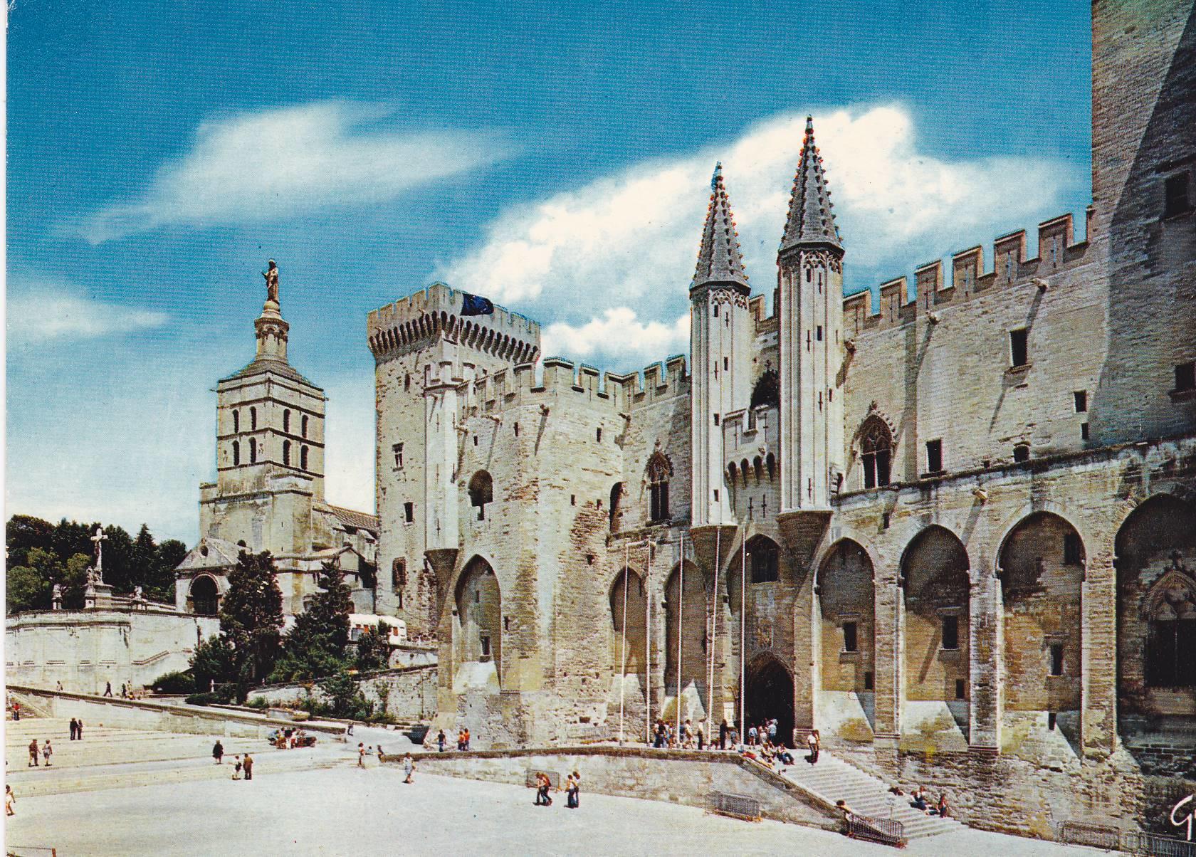 POSTAL B6397: AVIGNON: CATEDRAL