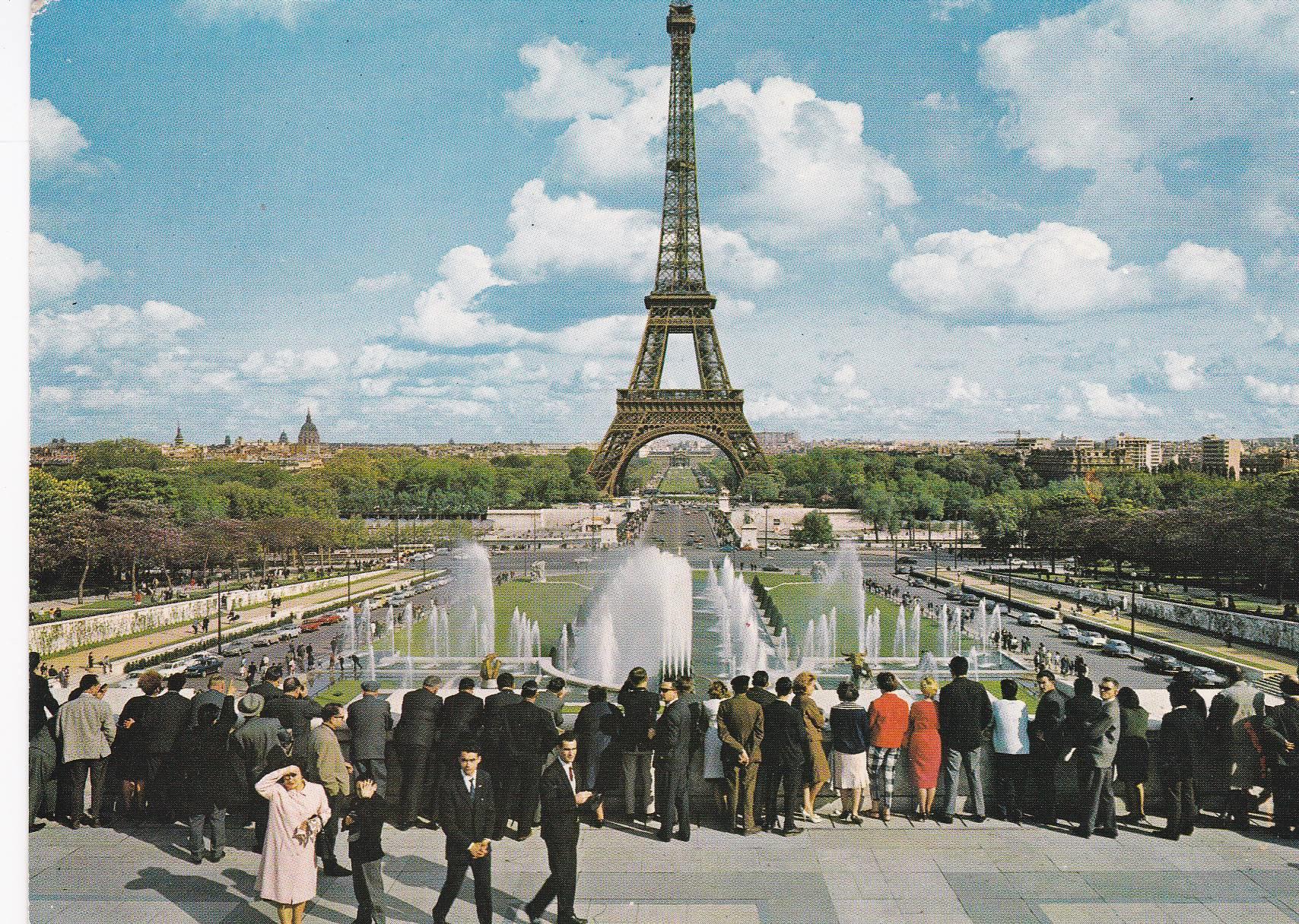 POSTAL B6403: PARIS: TORRE EIFFEL
