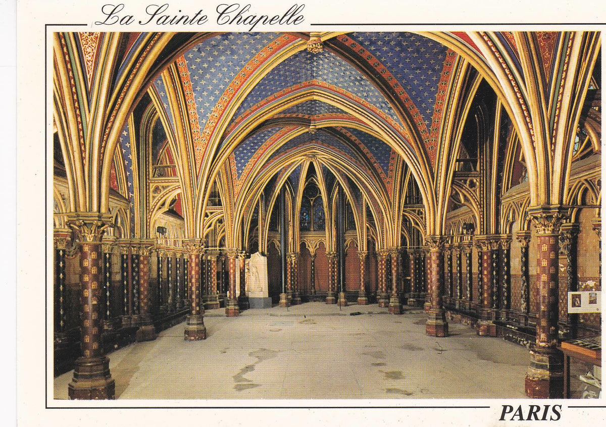 POSTAL B6406: PARIS: LA SAINTE CHAPELLE