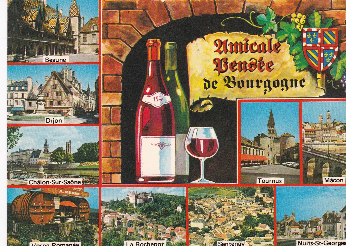 POSTAL B6420: LA BOURGOGNE
